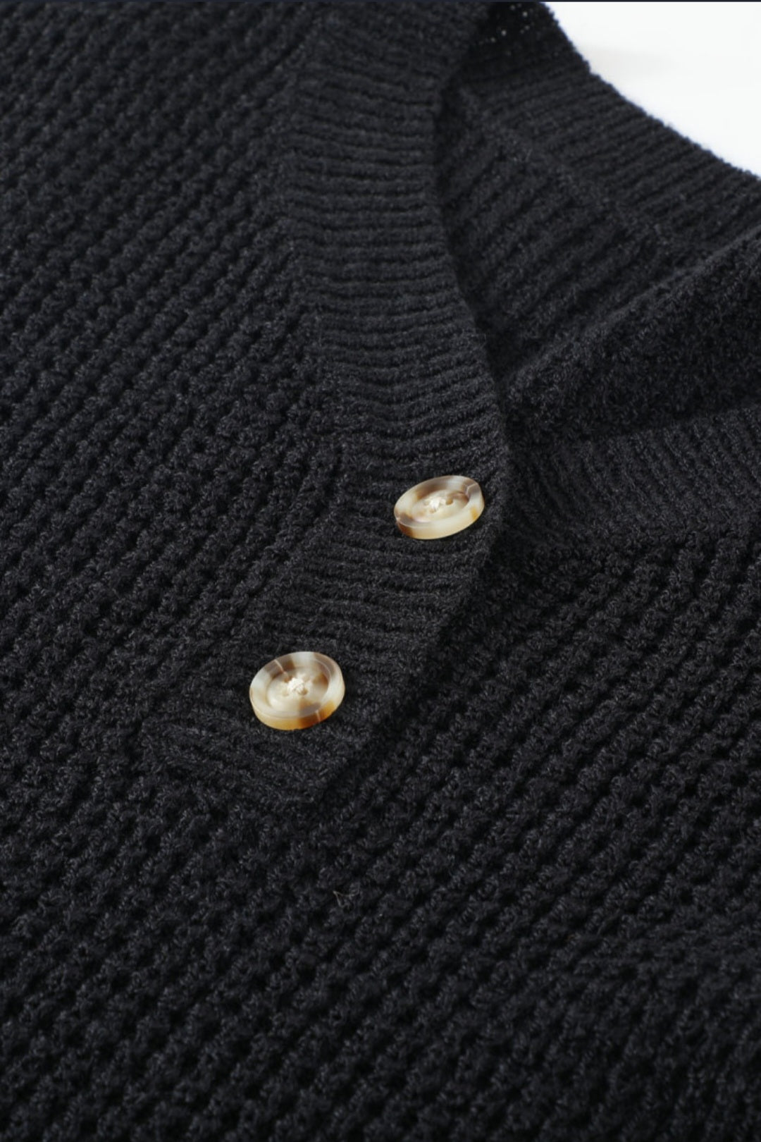 Stylish Black and Pink Women's Sweater